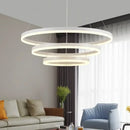 GobekUsa LED Rings Ceiling Chandelier for Modern Home Decoration