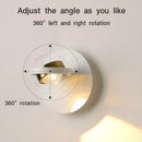 GobekUsa LED Rotatable Wall Lamp for Bedroom Living Room - Modern Indoor Wall Sconces