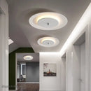 GobekUsa LED Round Ceiling Light for Living Room Bedroom Restaurant Indoor Decor
