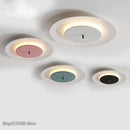 GobekUsa LED Round Ceiling Light for Living Room Bedroom Restaurant Indoor Decor