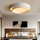 GobekUsa LED Round Ceiling Light for Living Room, Bedroom, Study - White/Black, AC90-260V