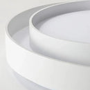 GobekUsa LED Round Ceiling Light for Living Room, Bedroom, Study - White/Black, AC90-260V