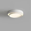GobekUsa LED Round Ceiling Light for Living Room, Bedroom, Study - White/Black, AC90-260V