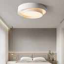 GobekUsa LED Round Ceiling Light for Living Room, Bedroom, Study - White/Black, AC90-260V