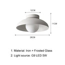 GobekUsa LED Round Ceiling Light Modern, 5W, in Living Room Bedroom Corridor