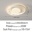 GobekUsa LED Round Ceiling Light – Modern Nordic Indoor Lamp for Living Room, Bedroom, Dining Room