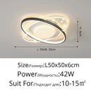 GobekUsa LED Round Ceiling Light – Modern Nordic Indoor Lamp for Living Room, Bedroom, Dining Room