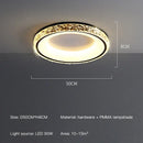 GobekUsa LED Round Ceiling Light with Remote Control for Bedroom Living Room