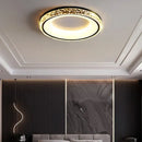 GobekUsa LED Round Ceiling Light with Remote Control for Bedroom Living Room