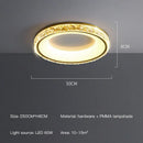 GobekUsa LED Round Ceiling Light with Remote Control for Bedroom Living Room