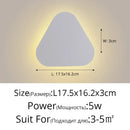 GobekUsa LED Round Touch Wall Lamps for Bedroom & Aisle Decor