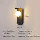 GobekUsa LED Round Wall Lamp for Modern Living Room and Bedroom Lighting