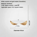GobekUsa LED Saucer Ceiling Chandelier: Modern & Atmospheric Living Room Pendant Light