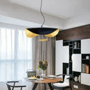 GobekUsa LED Saucer Ceiling Chandelier: Modern & Atmospheric Living Room Pendant Light