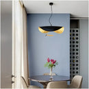 GobekUsa LED Saucer Ceiling Chandelier: Modern & Atmospheric Living Room Pendant Light