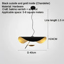 GobekUsa LED Saucer Ceiling Chandelier: Modern & Atmospheric Living Room Pendant Light