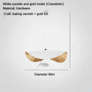 GobekUsa LED Saucer Ceiling Chandelier: Modern & Atmospheric Living Room Pendant Light