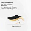 GobekUsa LED Saucer Ceiling Chandelier: Modern & Atmospheric Living Room Pendant Light