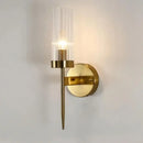 GobekUsa LED Sconce Light: Modern Nordic Style Metal Wall Lamp for Bedroom & Home Background
