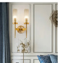 GobekUsa LED Sconce Light: Modern Nordic Style Metal Wall Lamp for Bedroom & Home Background