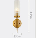 GobekUsa LED Sconce Light: Modern Nordic Style Metal Wall Lamp for Bedroom & Home Background