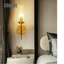GobekUsa LED Sconce Light: Modern Nordic Style Metal Wall Lamp for Bedroom & Home Background
