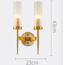 GobekUsa LED Sconce Light: Modern Nordic Style Metal Wall Lamp for Bedroom & Home Background
