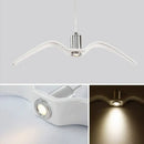 GobekUsa LED Seagull Chandelier: Designer Decor Villa Bird Restaurant Staircase Chandelier