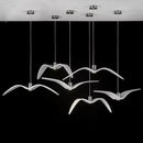 GobekUsa LED Seagull Chandelier: Designer Decor Villa Bird Restaurant Staircase Chandelier