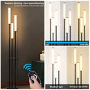 GobekUsa LED Shelf Floor Lamp Dimmable Remote Control Room Lighting