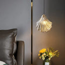 GobekUsa LED Shell Pendant Light: Modern Nordic Luxury for Bedroom, Living, Dining Room