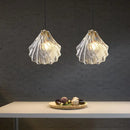 GobekUsa LED Shell Pendant Light: Modern Nordic Luxury for Bedroom, Living, Dining Room