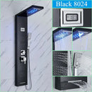 GobekUsa LED Shower Panel Tower Rain/Waterfall Massage Spa Jets Bathroom Column