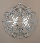 GobekUsa LED Spark Ball Pendant Light | Modern Stainless Steel Chandelier Lighting