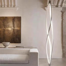 GobekUsa LED Spiral Aluminu Chandelier - Modern Decor for Home, Office, and Dining Areas