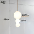 GobekUsa LED Spiral Ball Pendant: Modern Nordic Art Decor Lighting for Bedroom/Kitchen/Dining Room