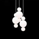 GobekUsa LED Spiral Ball Pendant: Modern Nordic Art Decor Lighting for Bedroom/Kitchen/Dining Room