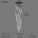 GobekUsa LED Spiral Ceiling Chandelier - Home Decor