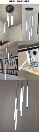GobekUsa LED Spiral Ceiling Chandelier - Home Decor