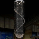 GobekUsa LED Spiral Crystal Ball Chandelier for Staircase | Modern Indoor Hanging Light Fixture