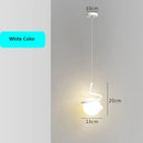 GobekUsa LED Spiral Pendant Lights Chandelier for Living Room Bedroom Lighting