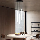 GobekUsa LED Spiral Staircase Ceiling Chandelier