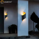 GobekUsa LED Spiral Wall Light: IP65 Waterproof Outdoor Lighting for Home Store, Corridor, Balcony