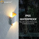 GobekUsa LED Spiral Wall Light: IP65 Waterproof Outdoor Lighting for Home Store, Corridor, Balcony