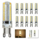 Clear glass g9 led spot light bulb for living room chandeliers by Decorbites