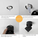 GobekUsa LED Spot Light COB Adjustable 180° Ceiling Downlight for Foyer Living Room