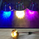 GobekUsa LED Spot Light Mini 3W Diamond Crystal Downlight for Home & Jewelry Cabinet