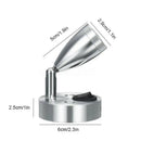 Modern silver led spot reading light rv and boat adjustable spotlight by Decorbites