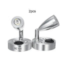 Modern silver led spot reading light rv and boat adjustable spotlight by Decorbites