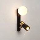 GobekUsa LED Spotlight Wall Lamp for Bedside Bedroom Study Living Room Decoration